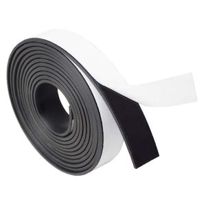 DOBTIM Self Adhesive Neoprene Solid Rubber Strips 1/8 (.125)" Thick X 1" Wide X 10'Long, Rubber Sheet for Pads Cushion Gasket