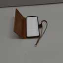 Wallet Case for iPhone 17 Series with Wrist Strap - PU Leather Folio Flip with Credit Card Holder & Kickstand, Protective Cover (Grayish-Brown, for iPhone 17 Pro)