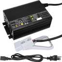 JURPLIX 24V 15A Battery Charger for 24V Floor Scrubber Sweepers with Anderson SB50 Style Connector Compatible with Tennant T3 T5 T7 T300, Nobles SS3 SS5, Clarke Focus II