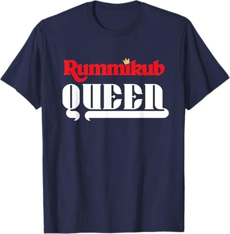 Rummikub Queen Logo with Royal Crown T-Shirt (XXL)