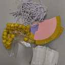 40 Pcs Mini Party Hats with Pompoms, Glitter Stuffed Animals Birthday Party Cone Hat for Stuffed Animals Pets Party (Macaron Color,2 x 3 Inch)