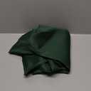 Biscaynebay Textured Fabric Christmas Square Table Cloth 60x60 Inch, Hunter Green Water Resistant Spill Proof Tablecloths for Dining, Kitchen, Wedding and Parties etc. Machine Washable