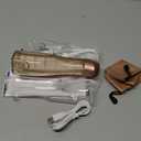 AquaSonic Water Flosser - Cordless Rechargeable Water Flossers for Teeth Cleaning - Waterproof Aqua Flosser, Portable Oral Irrigator for Dental Cleaning with 5 Jet Tips  Braces Home Travel (Rose Gold)