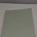 Aesthetic Recipe Binder with Polyester Waterproof cloth Cover - The Perfect Recipe Book with Plastic Sleeves to Write in Your Own Recipes - Quality Blank Cookbook Binder, Cards incl. (Medium - 9.5x8.5", Sage Green)