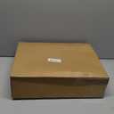 Baderke 1 Set 16" x 9.45" Chilled Serving Tray for Parties with Compartments and Lid Charcuterie Serving Board Ice Rectangle Chilled Party Platter for Seafood Vegetable Fruit Shrimp Cocktail(Silver)