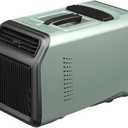 5100 BTU Small Portable Air Conditioner with Touch Control 24h Timer Sleep and Dehumidification Modes Air Cooler for Home Office Bedroom Camping