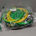 Christmas Games, 5 Pack Inflatable Ring Toss Game with 10 Plastic Rings Air Pump, Christmas Party Games for Kids Adults Family Indoor Outdoor Play