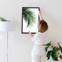 Matte Black 16x24 Frame - Single Frame, 16 x 24 Poster Frame for Artwork, Puzzles, Photos and Movie Posters Picture Frames