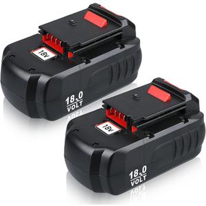 Masione 2Pack PC18B 18V 4.8Ah Ni-Mh Replacement for Porter Cable 18V Battery Ni-Mh, Compatible with Porter Cable 18V PC18B-2 PCC489N PCMVC PCXMVC Cordless Power Tools