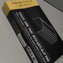 Sofa Arm Tray,Acacia Wood Folding Couch Arm Tray,Sofa Armrest Trays with Anti-Slip Pad for Drinks,Snacks,Phone,Remote Control (Brown)