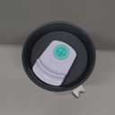 Owala Stainless Steel Triple Layer Insulated Travel Tumbler with Spill Resistant Lid and Straw, BPA Free, 24 oz, Black/White (Foggy Tide) (24 Ounces (Pack of 1))