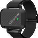 Heart Rate Monitor Armband, Bluetooth 5.0/ANT+ HR Monitor, Rechargeable Fitness Tracker with 110 Hour Battery Life, HR Zone LED Indicator, IPX6 Waterproof, for Running, Cycling, Exercise, Other Sports