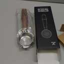 KNODOS Bottomless Portafilter 54mm Walnut for Breville Barista Express, Pro, Touch, Bambino Plus | Premium Naked Portafilter | Fits BES870XL, BES878, BES880 | Includes 1821g Filter Basket