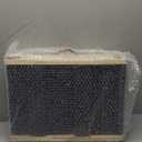 2025 Upgraded Dog Ramp for Couch, Foldable Small Dog Ramp for Low Bed, 4 Adjustable Height from 13'' to 21", Portable Stable Pet Steps with Non-Slip Pad, Pet Ramps Use for Sofa Couch Stairs (A-wood Color)