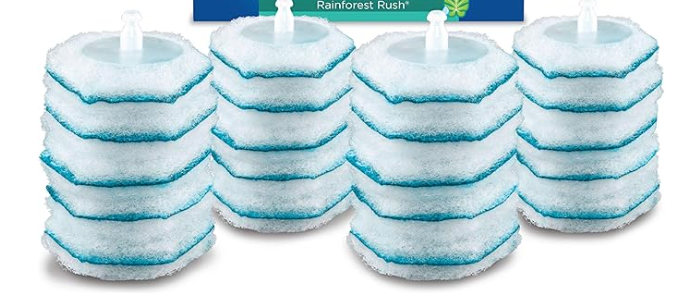 36 disposable cleaning heads 1 toilet and handle