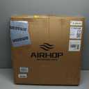 AIRHOP 0.56in Thick 24 Sq Ft Exercise Equipment Mats, 3 Tiles Upgraded Rubber Top with High Density EVA Foam, Large Interlocking Puzzle Gym Flooring for Home Gym, Heavy Weight Workout, 24 x 24in