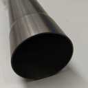 3" Custom Mandrel Straight Exhaust Pipe, 40" Long, Made of Mild Steel Fit 3 Inch Exhaust System