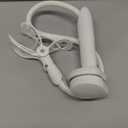 Lamicall Phone Holder, Gooseneck Mount, Compatible with 4-7'' Smartphones and Desktops, Adjustable Arm and Non-Slip Base, Easy to Install and Use (White)