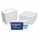 Oxford 30 (1000 PK) Blank Index Cards, 3" x 5", White, 1,000 Cards (10 Packs of 100) (30)