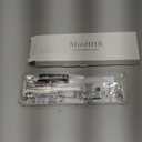 MioHHR Slim Metal Bands Compatible with Apple Watch Bands for Women 38mm 40mm 41mm 42mm (Series 11 10), Stainless Steel Strap Bands for iWatch Series 11 10 9 8 7 6 5 4 3 2 1 SE3/2/1, Silver/Gold