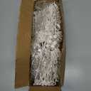 Winlyn 12 Pcs Christmas Artificial Pine Branches White Glittered Pine Needles with Pinecone and Berries Christmas Floral Picks 14.2" for White Christmas Tree Wreath Swag Holiday Winter Wedding Bouquet