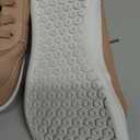 WHITIN Wide Toe Box Barefoot Sneakers for Women | Lightweight Canvas Minimalist Shoes (5.5, Blush)