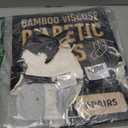 Nonlut Diabetic Socks for Men,6 Pairs Low Cut Neuropathy Mens Diabetic Socks(Grey+White+Grey+Yellowish Cyan+Black+Beige-Medium)