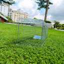 Collapsible Humane Live Animal Cage Trap No-Kill Trapping Kit for Humane Catch Release Rodent Small Cat, Rabbits, Squirrel, Opossum, Squire, Raccoon, All Fit Sized Small Animals, 2-Door 24"x8.5"x7.5"