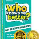 Family Board Games for Kids and Adults - Trivia Card Games for Kids 8-12 and Adults - Who Knows Me Better for Family Game Night - 500+ Facts Questions from Ages 6-8 Fun Travel Car Activities for 5+