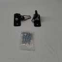 BETOOLL 2400 lb Capacity Heavy Duty Swing Hangers for Wooden Sets Playground Porch Indoor Outdoor & Hanging Snap Hooks Black of 2