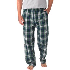 boxercraft Double-Brushed 100% Cotton Harley Flannel Pants (Large, Gordon Plaid)