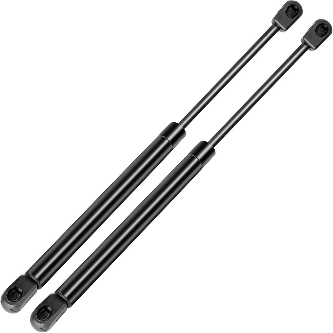 Gas Struts 15 inch Gas Shock 100lbs Springs Prop 15" 445N Lift Support for Heavy Duty Lid Motorhome Bed Boat Hatch Truck Bed Topper Trailer Door are Leer Camper Shell Box Lid (Fit 85-110lbs Lid), 2Pcs
