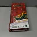 6PCS Christmas Bamboo Kitchen Utensils Set with Apron Wooden Spoons for Cooking&Serving Set Cooking Engraved Patterns for Kitchen Christmas Gifts for Women Men Mom House Kitchen Decor