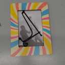 Rainbow Boho Picture Frame for 4x6 Photo, Warming Gifts for Women Men Friends Boys Girls Daughter Son, Colorful Wood Photo Frames for Tabletop Display, Desk Decor-24