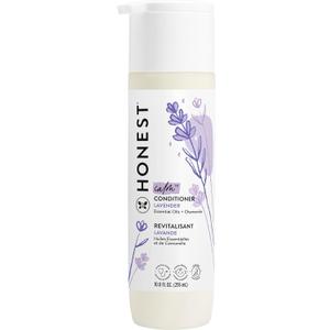 The Honest Company Silicone-Free Conditioner, Gentle Tear-Free Hypoallergenic Baby Hair Care with Naturally Derived Ingredients Lavender Calm 10 fl oz