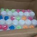 Zubebe 36 Pcs Sports Water Bottles Bulk Squeeze Reusable Bpa-free Plastic Water Bottles End of the Year Gifts Summer Gifts for Students School Travel Hiking Cycling Event Team Gift