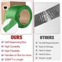 MYFAMIREA Heavy Duty Banding Strapping Kit with Tensioner Tool, 1/2"x 3500FT Green Polypropylene Plastic Packaging Strapping, 300 Metal Seals, Sealer Tool for Pallets, Logistics, Warehouse (Red)