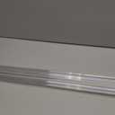 Pangda 4 Pack 3/8" x 39" Shower Door Seal Frameless Glass Shower Door Bottom Side Seal Strip Sweep Clear for Bathroom, Stop Water Leaks, Create a Water Barrier(M Type)
