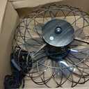 PAZALA 15" Rustic Outdoor Caged Ceiling Fan with Remote Light