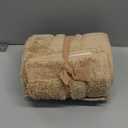 GRANNY SAYS Bathroom Rugs Sets 2 Piece,Soft Bath Mats for Bathroom, Bath Rugs Non Slip Washable, Absorbent Bath Rug for Tub,Shower and Toilet, Bathroom Mat Set (Beige, 20" x 32" + 16" x 24") (Khaki)