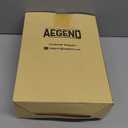 Aegend Snorkeling Gear for Adults Youth Kids, Snorkel Mask with Top Dry Valve - Panoramic View Anti-Leak and Anti-Fog with Mesh Bag for Snorkeling, Scuba Diving, Freediving & Swimming (Pink & Blue)