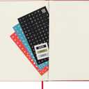 Moleskine Classic 12 Month 2025 Daily Planner, Hard Cover, Large (5" x 8.25"), Scarlet Red, 400 pages