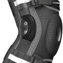 NEENCA Professional Knee Brace for Knee Pain, Hinged Knee Support with Removable Dual Side Stabilizers, Strong Stability for Joint Pain Relief, Arthritis, Meniscus Tear, ACL, PCL, MCL, Runner, Workout, Size M