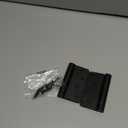 Self Closing Door Hinge 4 inch Matte Black Auto Close Hinges Adjustable 4 x 4 Inch Spring Hinges Door Closer Hinge 1/4" Radius Corner Commercial Auto Self-Closing Hinge UL Listed, 2 Pieces