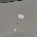 Lightning to HDMI Adapter for iPhone, [Apple MFi Certified] Digital AV Dongle,1080P Sync Screen Cable with Lightning Charging Port for iPhone, iPad to TV/Projector/Monitor No Need Power Supply (White)