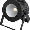 SHEHDS LED COB 200W Par Lights Cool White and Warm White 2in1 Stage Wash Lights 69 Degree Beam Angle DMX&Sound Actived Control Aluminum Alloy Shell Uplights for Disco DJ Church Wedding Concert Show