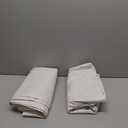 Beige Curtains, 96x50 Inch, Polyester, Long 2 Panels Set