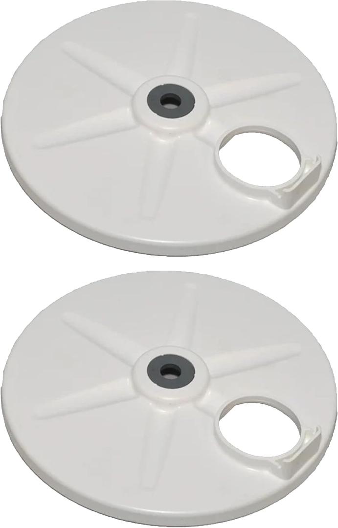 Replacement Wheel Cover Assembly Wheel Dust Cover 127-6840 fits Toro 21"/22" 105-1838 108-3794 110-1789 110-1792 127-6840 Recycler Mowers (2 Pack)