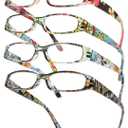 Gaoye +1.75 Readers for Women, Blue Light Blocking Reading Glasses, Stylish Reading Glasses for Women in 4 Patterns