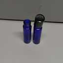 Sumind Essential Oil Roller Bottles - 250 Pcs, 10 ml Glass, Stainless Steel Roller Balls, Leakproof, Funnel Included(Blue)